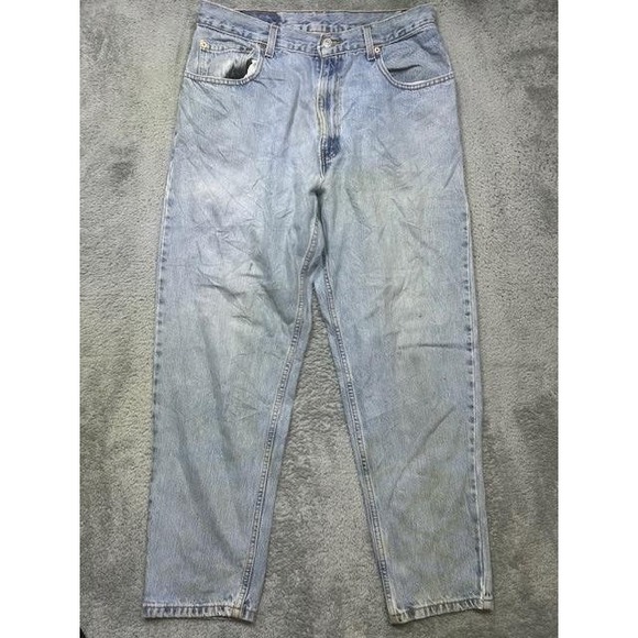 Levi's Other - Levis 560 Jeans Mens 34x30 Light Blue Loose Fit Comfort Tapered Denim Y2k 00s